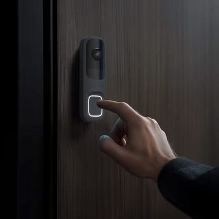 Ajax Systems DoorBell Light Grey, 4 MP Camera with built-in AI and PIR Sensor DEMOMOEL