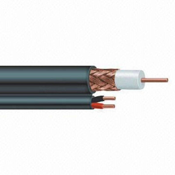 Alarm SystemExpert.co.uk Coax RG59 combination cable with DC power cable, 250 meters