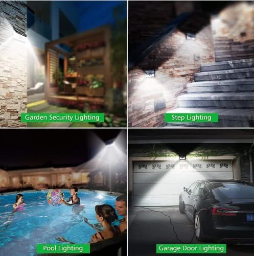 AlarmsysteemExpert.nl LED schriklamp voor buiten met sensor (draadloos)