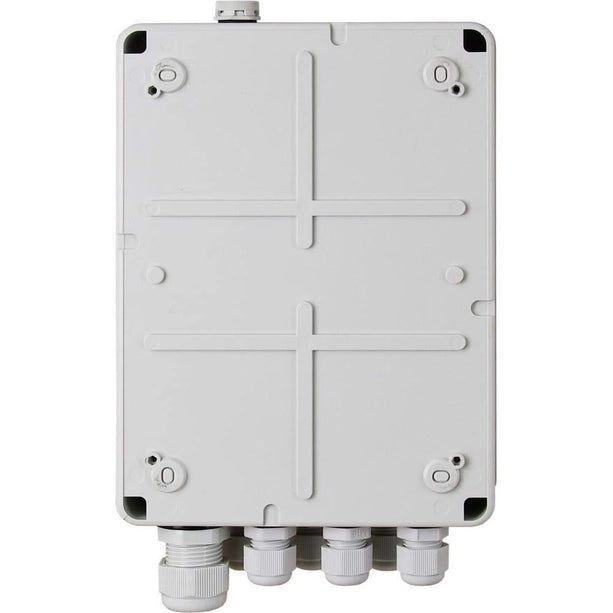 AlarmsystemExpert.co.uk S64H 100Mbit switch in IP56 outdoor cabinet 2x uplink & 4xPoE+