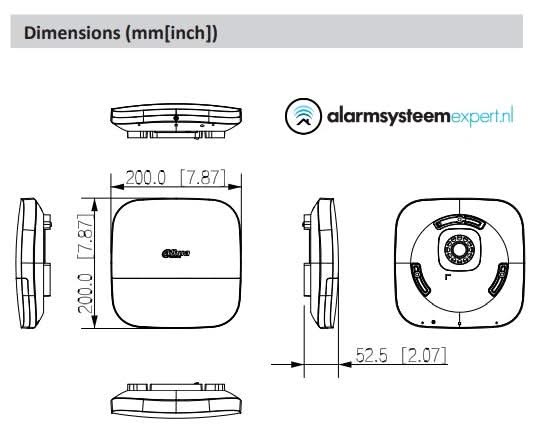 Dahua DHI-ARA13-W2(868) Wireless Outdoor Siren With Orange Flash