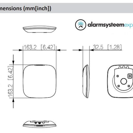 Dahua DHI-ARA43-W2, Alarm amplifier up to 32 devices