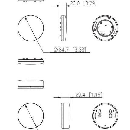 Dahua DHI-ARD912-W2(868) Wireless Water Leak Detector
