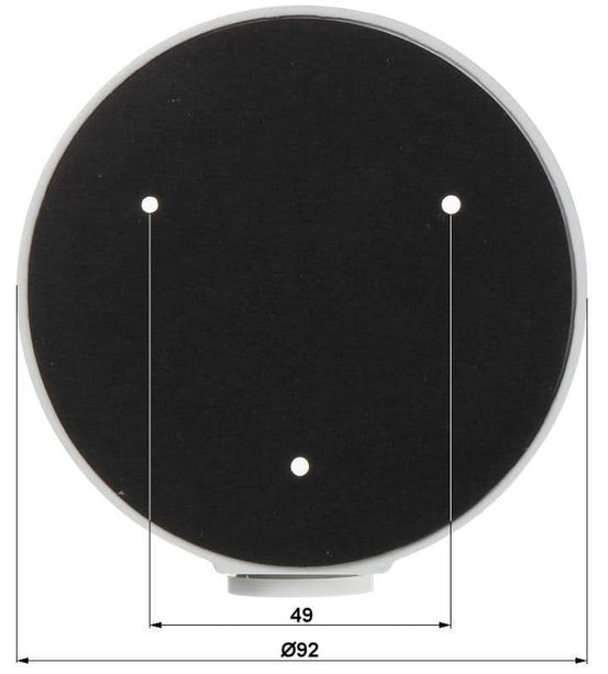 Dahua PFA135 mounting box for outdoor application
