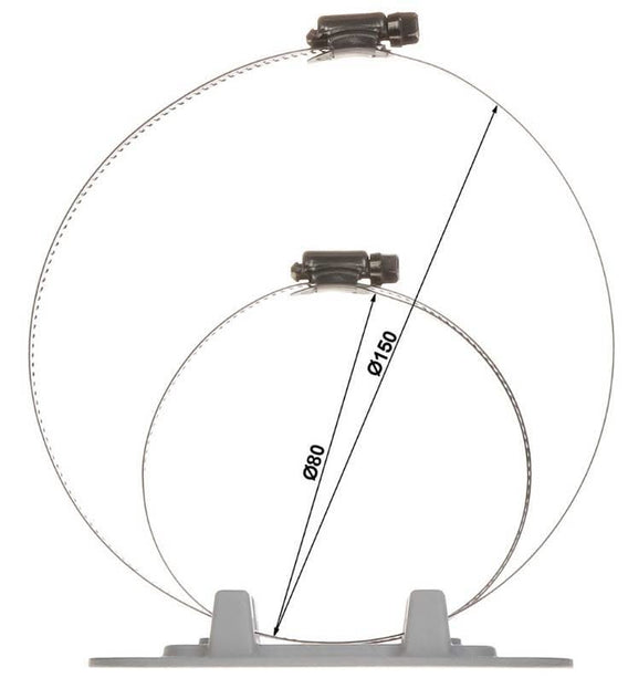 Dahua PFA152-E pole mounting bracket