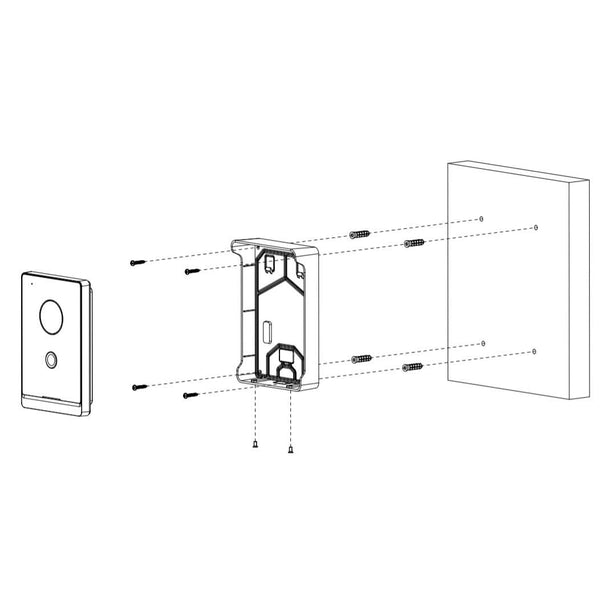 Dahua VTM09R Regenkap Opbouw t.b.v. VTO2211G