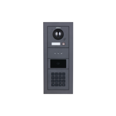 Dahua VTO4202FB-P1 Video Intercom Kamera Hauptmodul Schwarz mit 1 Klingeltaste