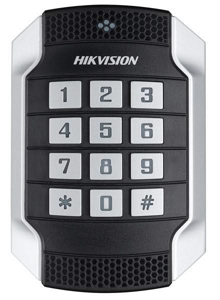 Hikvision DS-K1104MK, lecteur de cartes anti-vandalisme avec clés à code, MiFare