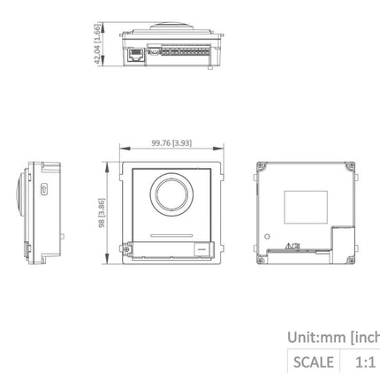 Hikvision DS-KD8003-IME1 (B) Outpost Camera Module DEMO