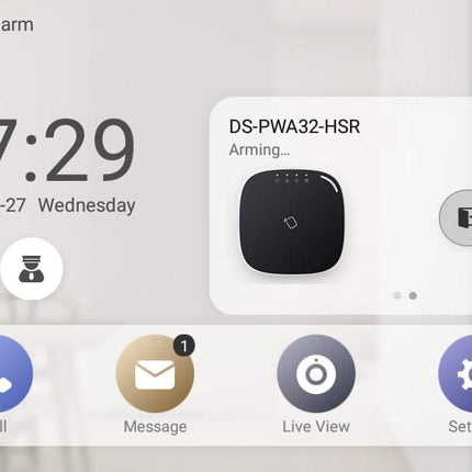Hikvision DS-KH9310-WTE1 (B) Android Innenstation PoE 7" Zoll