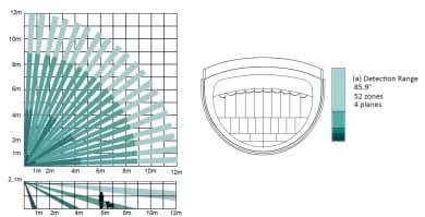 Hikvision DS-PDPC12P-EG2-WE Wireless Photo-PIR 12m range