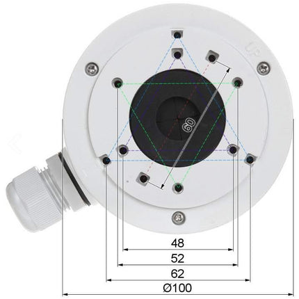 Hikvision DS-1280ZJ-XS Einbaugehäuse