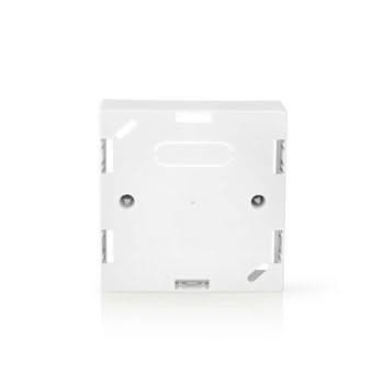 Nedis Surface Mount Box | Wall Mount | 86 x 86 mm | White