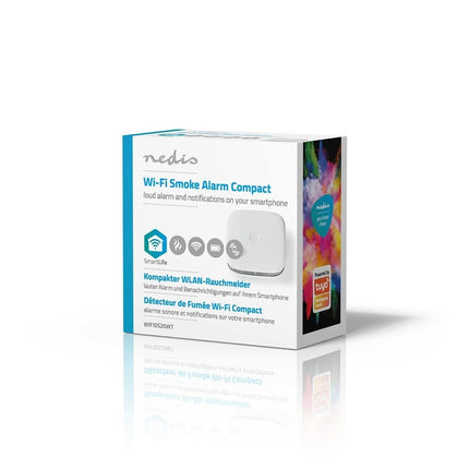 Nedis SmartLife Smoke Detector incl. replaceable battery