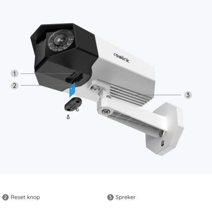 Reolink P730, 4K Dual-lens camera with 180° viewing angle with PoE