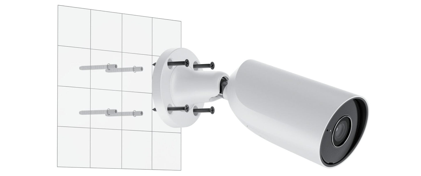 Ajax Systems Ajax Systems BulletCam 5MP Wit IP-Beveiligingscamera