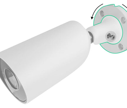 Ajax Systems Ajax Systems BulletCam 5MP White IP Security Camera