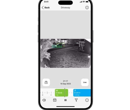 Ajax Systems Ajax Systems BulletCam 5MP White IP Security Camera