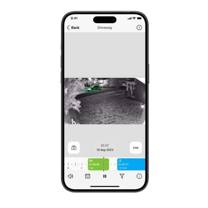 Ajax Systems Ajax Systems BulletCam 8MP White IP Security Camera