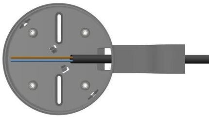 Ajax Systems Ajax Systems CableTrunk Black, cable tray accessory for FireProtect 2 AC fire detectors