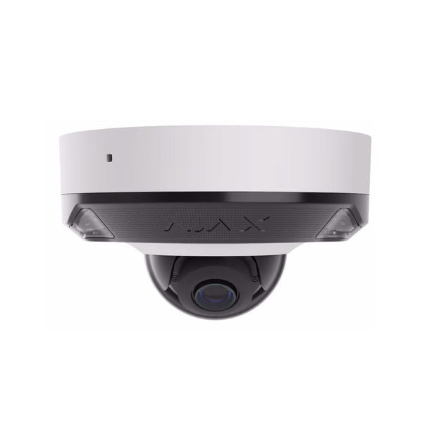 Ajax Systems Ajax Systems DomeCam Mini HL White 8MP 4K Hybrid Lighting IP Camera
