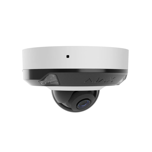 Ajax Systems Ajax Systems DomeCam Mini HL White 8MP 4K Hybrid Lighting IP Camera