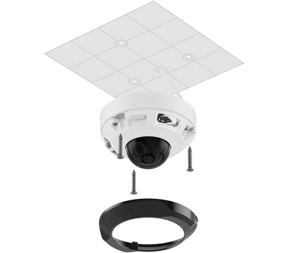 Ajax Systems Ajax Systems DomeCam Mini Black 5MP IP security camera