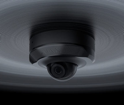Ajax Systems Ajax Systems DomeCam Black Mini 8MP IP security camera