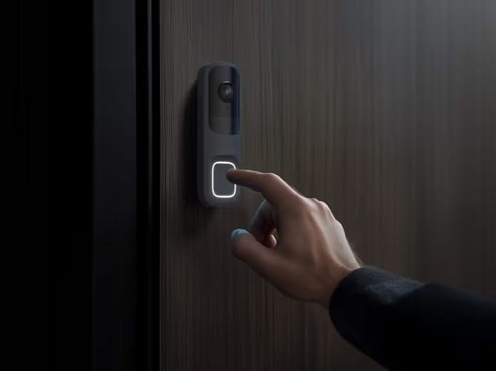 Ajax Systems Ajax Systems DoorBell, 4 MP Camera met ingebouwde AI en PIR Sensor