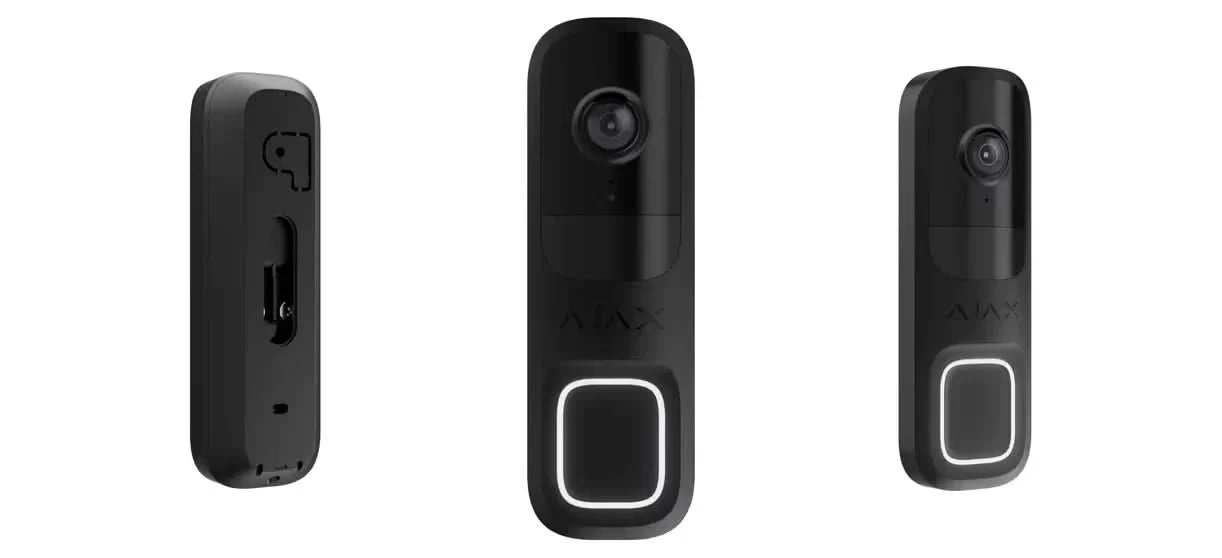 Ajax Systems Ajax Systems DoorBell, 4 MP Camera met ingebouwde AI en PIR Sensor