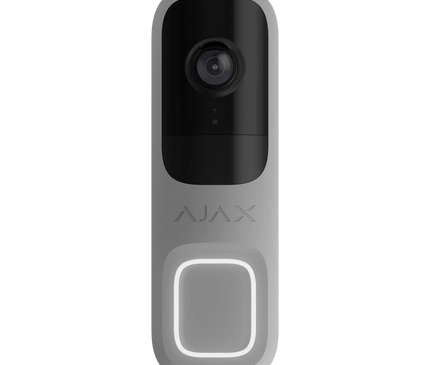 Ajax Systems Ajax Systems DoorBell, 4 MP Camera met ingebouwde AI en PIR Sensor DEMO grafietgrijs