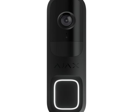 Ajax Systems Ajax Systems DoorBell, 4 MP Camera met ingebouwde AI en PIR Sensor DEMO grafietgrijs