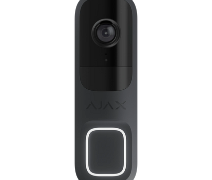Ajax Systems Ajax Systems DoorBell, 4 MP Camera met ingebouwde AI en PIR Sensor DEMO grafietgrijs