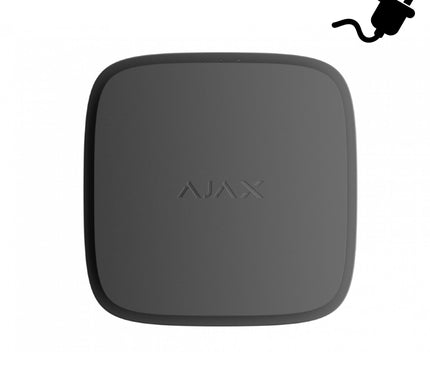 Ajax Systems Ajax Systems FireProtect 2 AC (Hitte/Rook/CO) Netstroom Zwart