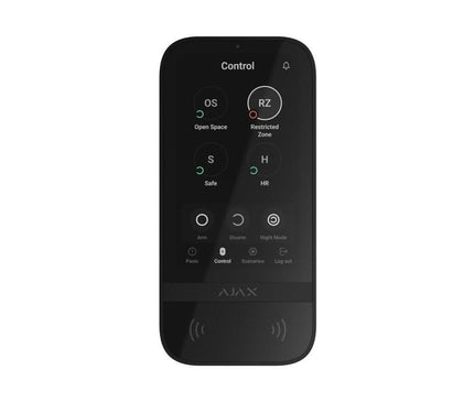Ajax Systems Ajax Systems KeyPad TouchScreen Zwart