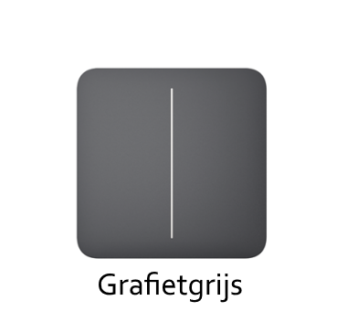 Ajax Systems Ajax Systems Lichtschalter Solo-Taste (2-Gang)