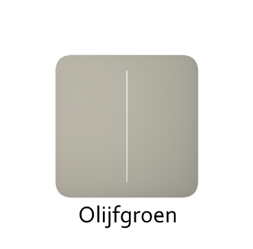 Ajax Systems Ajax Systems Lichtschalter Solo-Taste (2-Gang)