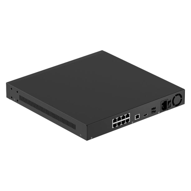Ajax Systems Ajax Systems NVR H2D8PAC Recorder 16 Channels, 8x PoE, 4K HDMI, Black