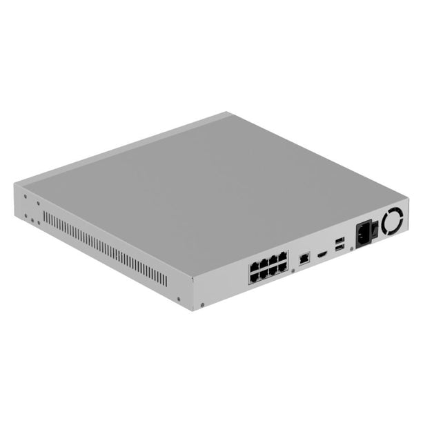 Ajax Systems Ajax Systems NVR H2D8PAC Enregistreur 8 canaux, 8x PoE, 4K HDMI, blanc