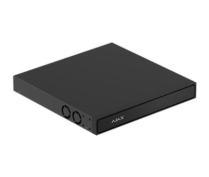 Ajax Systems Ajax Systems NVR H2DAC Rekorder 8 Kanäle, 4K HDMI ohne PoE, Schwarz