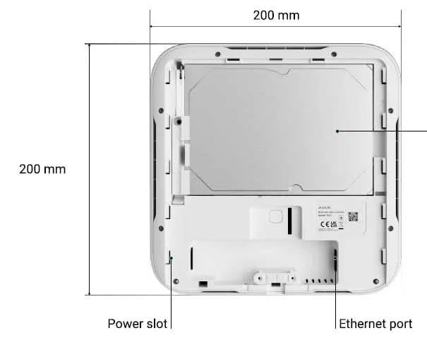 Ajax Systems Ajax Systems NVR recorder 8 Kanalen Zwart