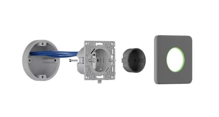 Ajax Systems Ajax Systems Prise intelligente OutletCore [type F]