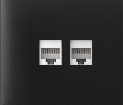 Ajax Systems Ajax Systems SideCover LAN (Horizontaal) Plate, Afdekking (LAN Netwerk Uitgang)