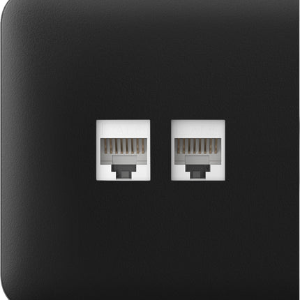 Ajax Systems SideCover LAN (Horizontal) Plaque, couvercle (sortie réseau LAN)