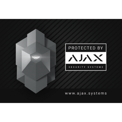 Ajax Systems Ajax Systems Sticker 150 x 100mm Anglais (Shield)