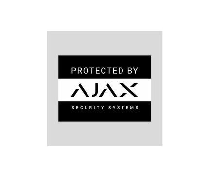 Ajax Systems Ajax Systems Aufkleber 60 x 40mm Englisch (DoorProtect)