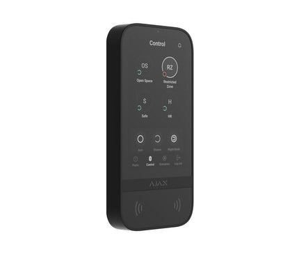 Ajax Systems Ajax Systems Superior Keypad Touchscreen Fibra Zwart