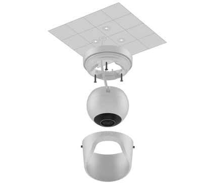 Ajax Systems Ajax Systems TurretCam 5MP IP-beveiligingscamera
