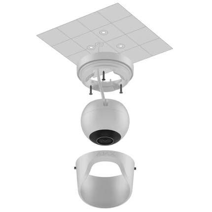 Ajax Systems Ajax Systems TurretCam 5MP IP-beveiligingscamera