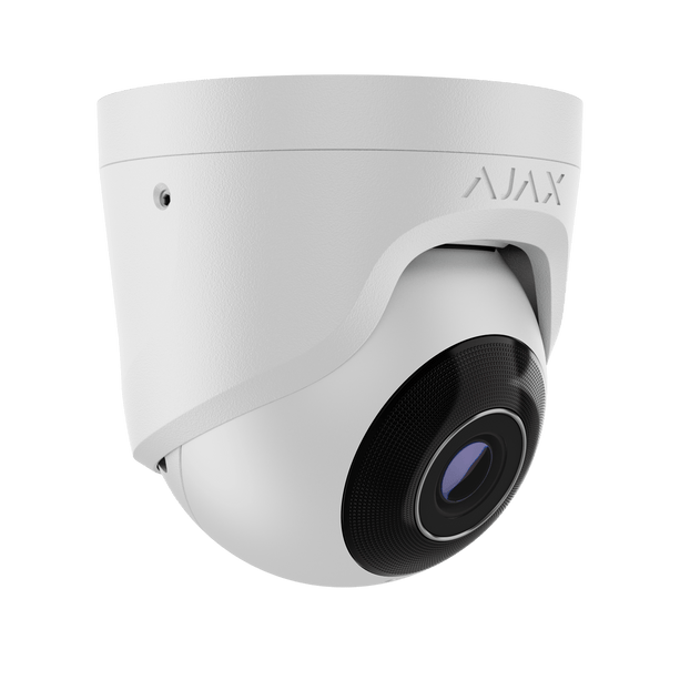 Ajax Systems Ajax Systems TurretCam Wit 8Mp 4K IP-beveiligingscamera 2.8mm DEMO